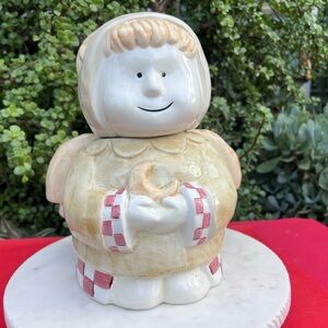 Charming Angel Cookie Jar Designpac Vintage Cookie Ja